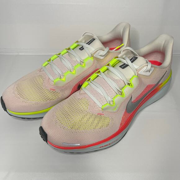 Nike Air Zoom Pegasus 41 Men’s Running Shoes – Size 14 – Summit White/Chrome - Picture 4 of 6